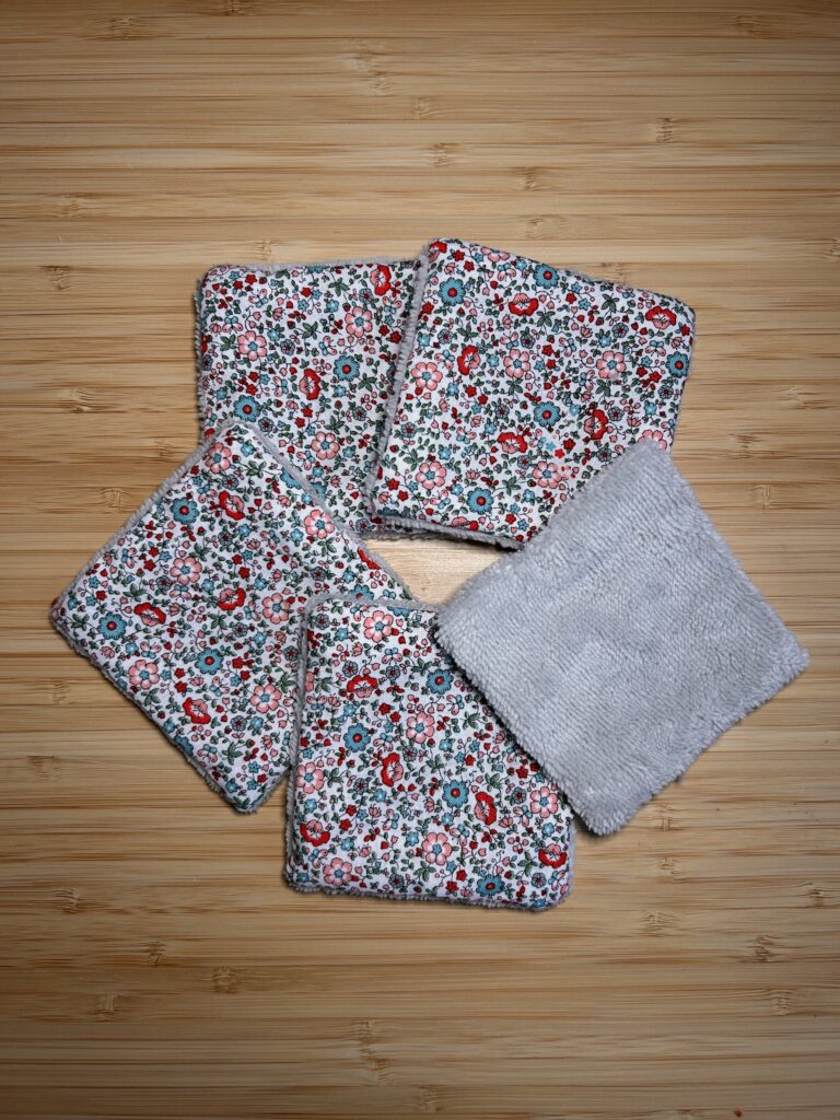 Rose - Lingettes démaquillantes