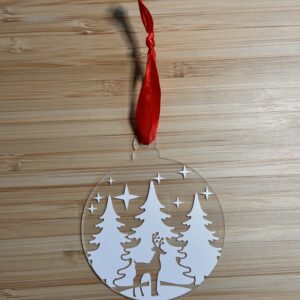 Paysage enchanté  - Décoration de Noël