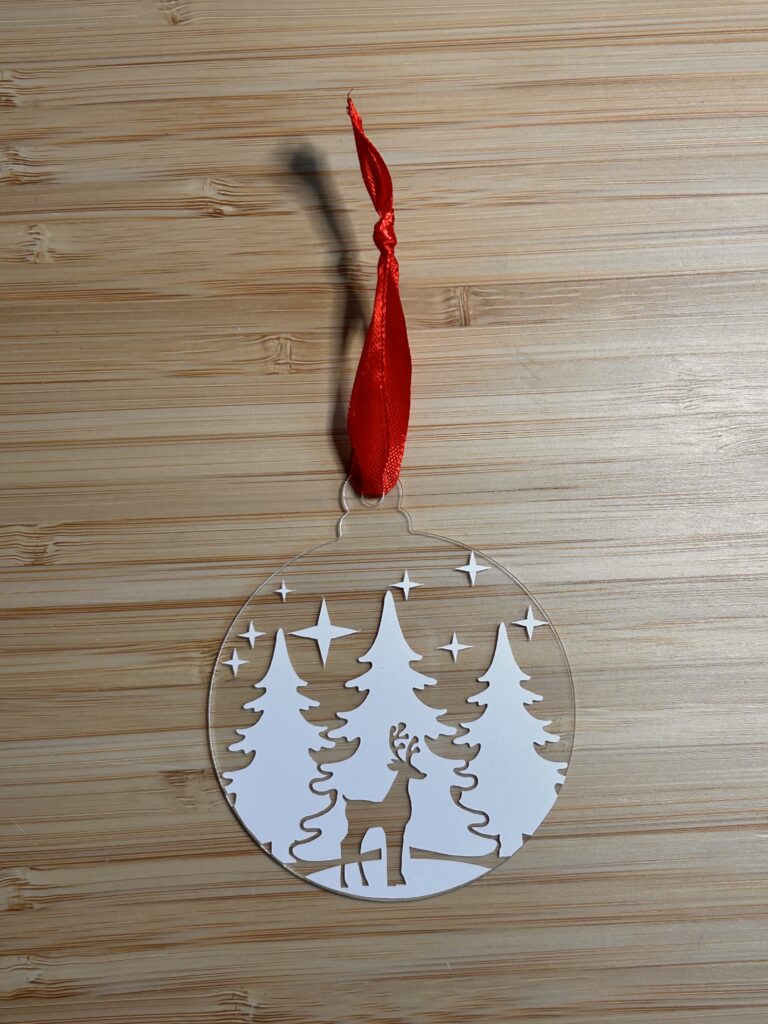 Paysage enchanté  - Décoration de Noël